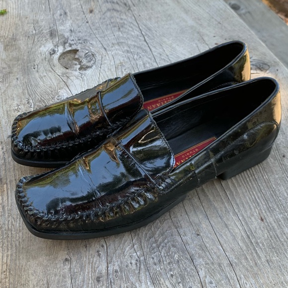 Cole Haan black patent leather loafer flats - Picture 9 of 14
